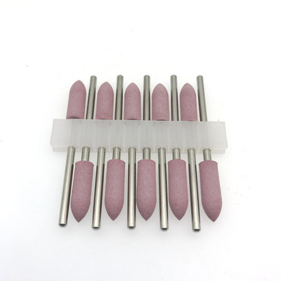 10 bucăți din cauciuc pentru lustruit șlefuit, șlefuitoare, burghie de unghii din silicon pentru manichiură electrică Unas Accesorios