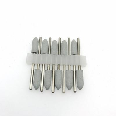 10 bucăți din cauciuc pentru lustruit șlefuit, șlefuitoare, burghie de unghii din silicon pentru manichiură electrică Unas Accesorios