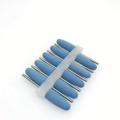 10 bucăți din cauciuc pentru lustruit șlefuit, șlefuitoare, burghie de unghii din silicon pentru manichiură electrică Unas Accesorios