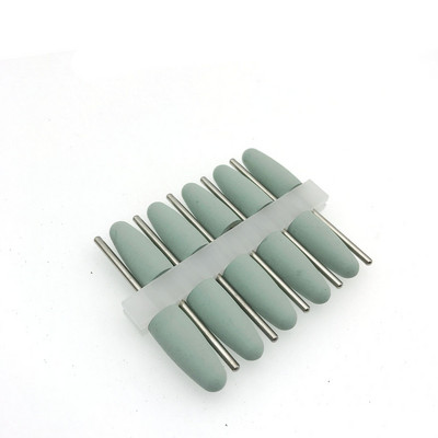 10 bucăți din cauciuc pentru lustruit șlefuit, șlefuitoare, burghie de unghii din silicon pentru manichiură electrică Unas Accesorios