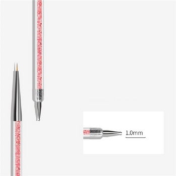 Dual Head Nail Dotting Pen things Κρυστάλλινες χάντρες Λαβή καρφιά από στρας Picker μολύβι μολύβι μανικιούρ Nail Art αξεσουάρ Εργαλείο