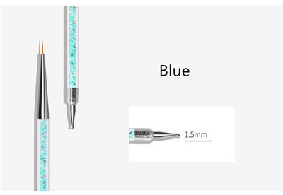 Kettős fejű körömpontozó toll dolgok Kristálygyöngyök Fogantyú Strasszos szegecsek Picker Viasz Ceruza Manikűr Körömdíszítő Kiegészítők