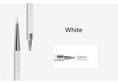 Kettős fejű körömpontozó toll dolgok Kristálygyöngyök Fogantyú Strasszos szegecsek Picker Viasz Ceruza Manikűr Körömdíszítő Kiegészítők