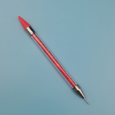 1 KOM Olovka za biranje vještačkih dijamanata Dvostruka olovka za biranje vještačkih dijamanata, kristali, klinovi, alat za biranje dragulja, voštana olovka, alat za ukrašavanje noktiju DIY