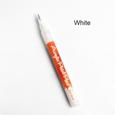 1 pix de desen pentru unghii Graffiti 1,0 mm pentru linie de decorațiuni pentru unghii, figurine, pixuri de vopsea acrilică Instrument de manichiură pentru pictură pe bază de apă