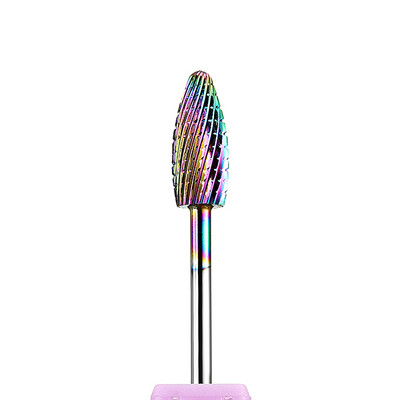 Rainbow Wolfram-karbid körömfúró maró manikűr sorja eltávolításához