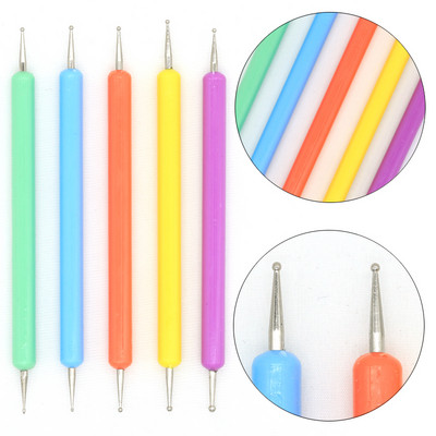 Četka za crtanje noktiju Olovka za crtanje crtanja Set za slikanje DIY dizajn Alati za crtanje točkica za nokte Pribor za manikuru