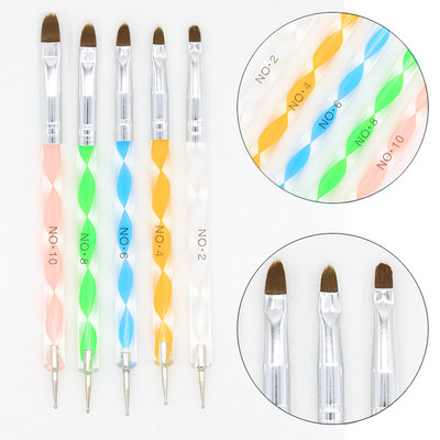 Četka za crtanje noktiju Olovka za crtanje crtanja Set za slikanje DIY dizajn Alati za crtanje točkica za nokte Pribor za manikuru