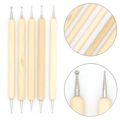 Četka za crtanje noktiju Olovka za crtanje crtanja Set za slikanje DIY dizajn Alati za crtanje točkica za nokte Pribor za manikuru