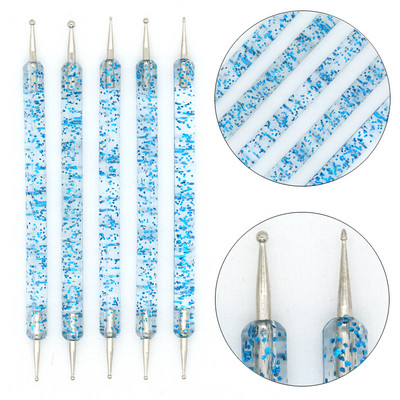 Četka za crtanje noktiju Olovka za crtanje crtanja Set za slikanje DIY dizajn Alati za crtanje točkica za nokte Pribor za manikuru