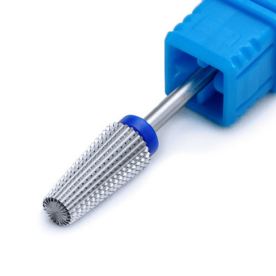 Ljubičasta 5 u 1 konusna karbidna svrdla za nokte Svrdla Glodalo za manikuru Uklanjanje gela Acylics Nails Accessories Alat