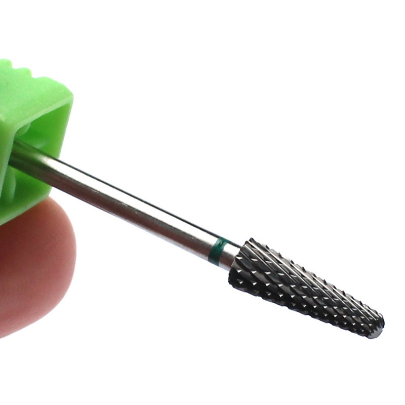 Burghie pentru unghii din carbură de tungsten 1 buc Burghie electrice pentru manichiură Freză Aparat de freza Pile de unghii Bițe Instrumente pentru pedichiură