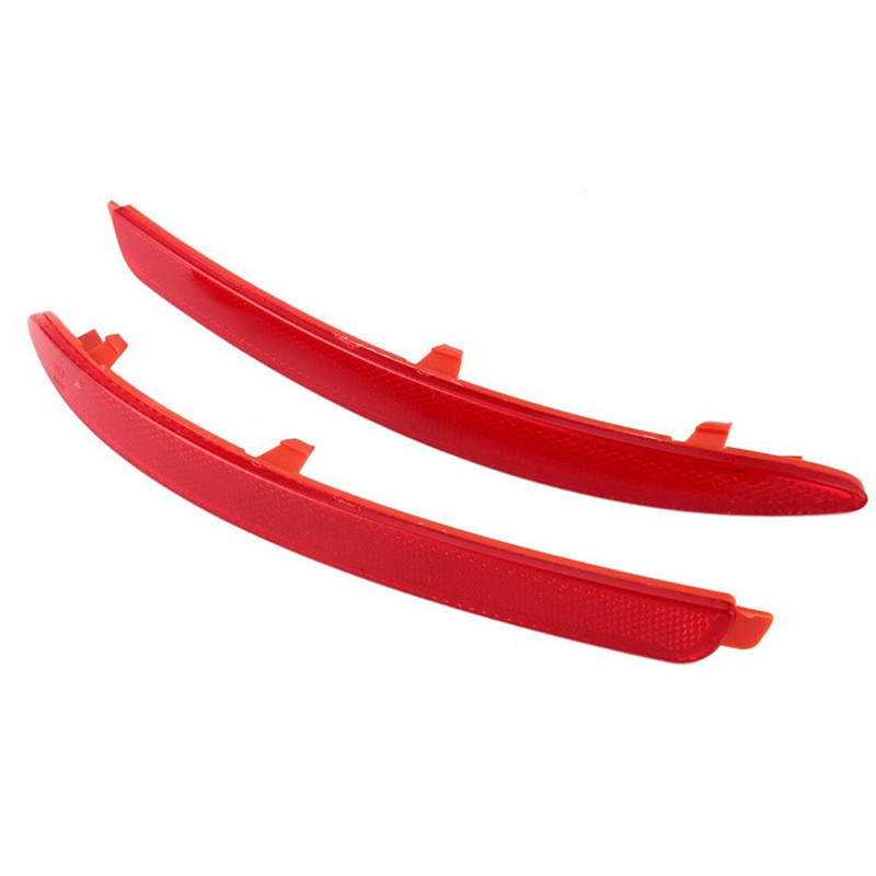 Skoda Octavia 2010-2014 páros hátsó lökhárító fényvisszaverőkhöz Világos lámpa piros Oe 1z0945105 1z0945106 Abs hátsó lökhárító fényvisszaverők