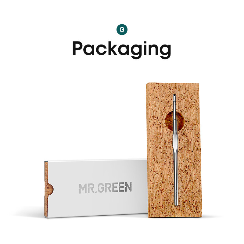 MR.GREEN küünenaha eemaldaja surnud nahatõukur Kirurgiline roostevabast terasest küünekunsti maniküüri tööriistad kaabitsa küünepuhastaja trimmer