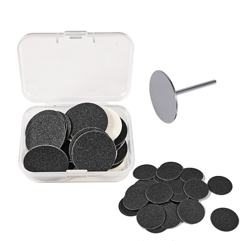 FILI ketaspadjad vahetatav lihvpaber koos ketasjala kallusega küünenaha kalluse eemaldamise tööriist liivapaberi pediküüri tööriista jaoks 50 tk/karp