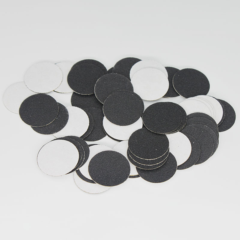 Lipnus švitrinio popieriaus disko pakeitimo padas poliravimui 25 mm elektrinis pėdų dildės komplektas papildymo diskas nagų grąžtai nuospaudų pašalinimas
