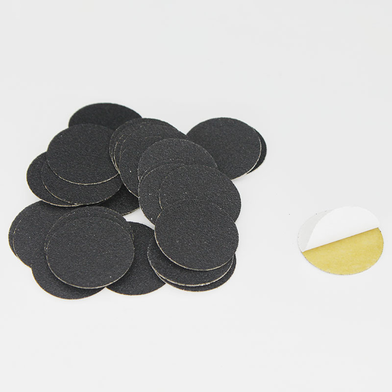Lipnus švitrinio popieriaus disko pakeitimo padas poliravimui 25 mm elektrinis pėdų dildės komplektas papildymo diskas nagų grąžtai nuospaudų pašalinimas