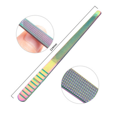 1 gab. Nerūsējošā tērauda kutikulas karotes stūmējdakša Dead Skin Nail Art UV gēla laka noņemšanas manikīra kopšanas tīrīšanas rīks