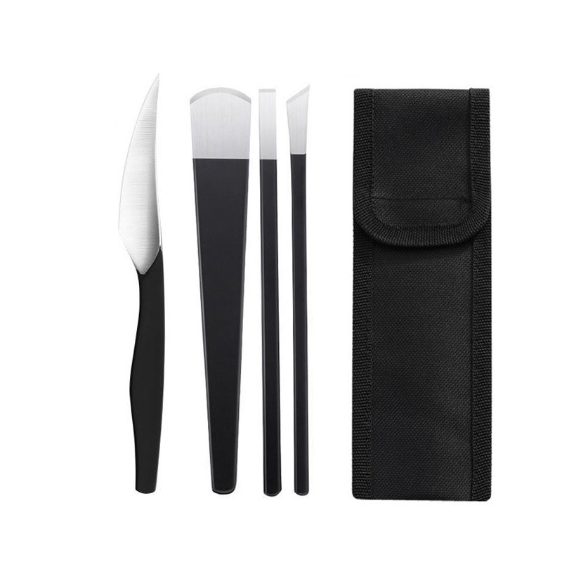 3/5 vnt pedikiūro peilių rinkinys didelio mangano plieno pirštų nagų grandiklio pėdų pedikiūro įrankių rinkinys Callus Rasp pėdų odelių šalinimo dildės