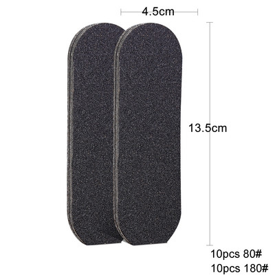 20GB pedikīra vīles uzpildes spilventiņi Callus Remover pēdu vīles Pedi vīles nomaiņa atkārtoti lietojamam nerūsējošā tērauda pēdas rasp rokturim