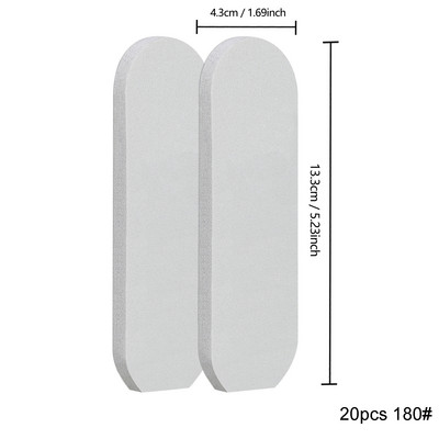 20GB pedikīra vīles uzpildes spilventiņi Callus Remover pēdu vīles Pedi vīles nomaiņa atkārtoti lietojamam nerūsējošā tērauda pēdas rasp rokturim