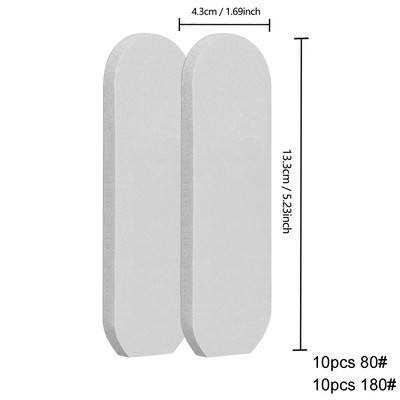 20GB pedikīra vīles uzpildes spilventiņi Callus Remover pēdu vīles Pedi vīles nomaiņa atkārtoti lietojamam nerūsējošā tērauda pēdas rasp rokturim