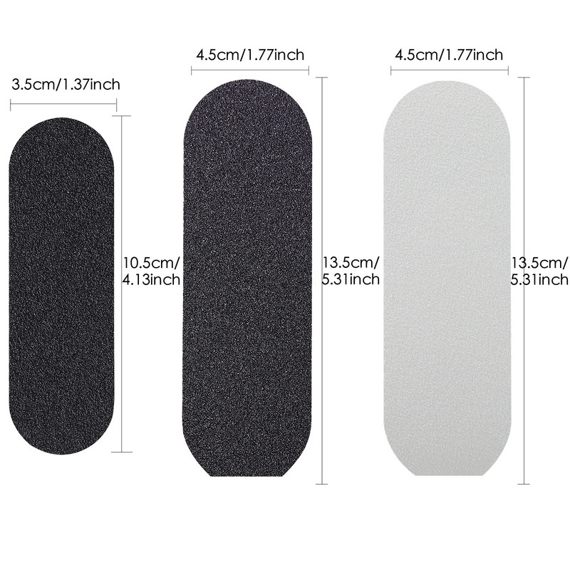 20 vnt pedikiūro dildės užpildymo pagalvėlės nuospaudų šalinimo priemonės pėdų dildės Pedi dildės pakeitimas daugkartinio naudojimo nerūdijančio plieno pėdų atspaudų rankenai