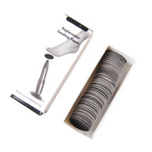 100 vnt./dėžutė pėdų rasp failų diskas negyvos odos pedikiūro įrankis odelių nuospaudų pašalinimui elektrinis pėdų dildė keičiamas švitrinis popierius