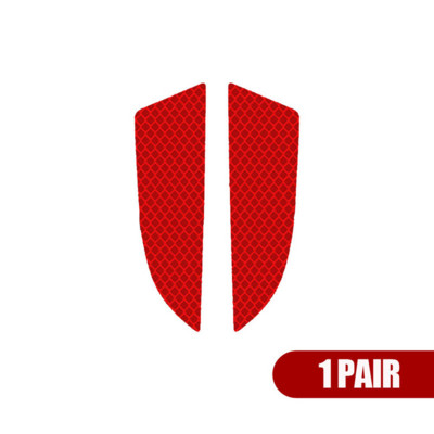 2vnt Automobilių atšvaitų lipdukai Dekoras Saugos įspėjimas Atspindintys automobilio lipdukai Šviesą atspindinčios juostos lipdukai Apsaugo automobilio priedus išorė