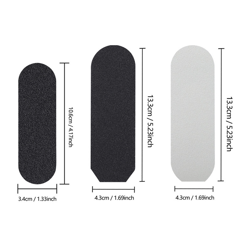 Pedikiūro Rasp File Callus Remover Pėdų dildės Pedikiūro pagalvėlės Nerūdijančio plieno rankenos duslintuvas pėdų priežiūros priemonėms Keičiamas švitrinis popierius