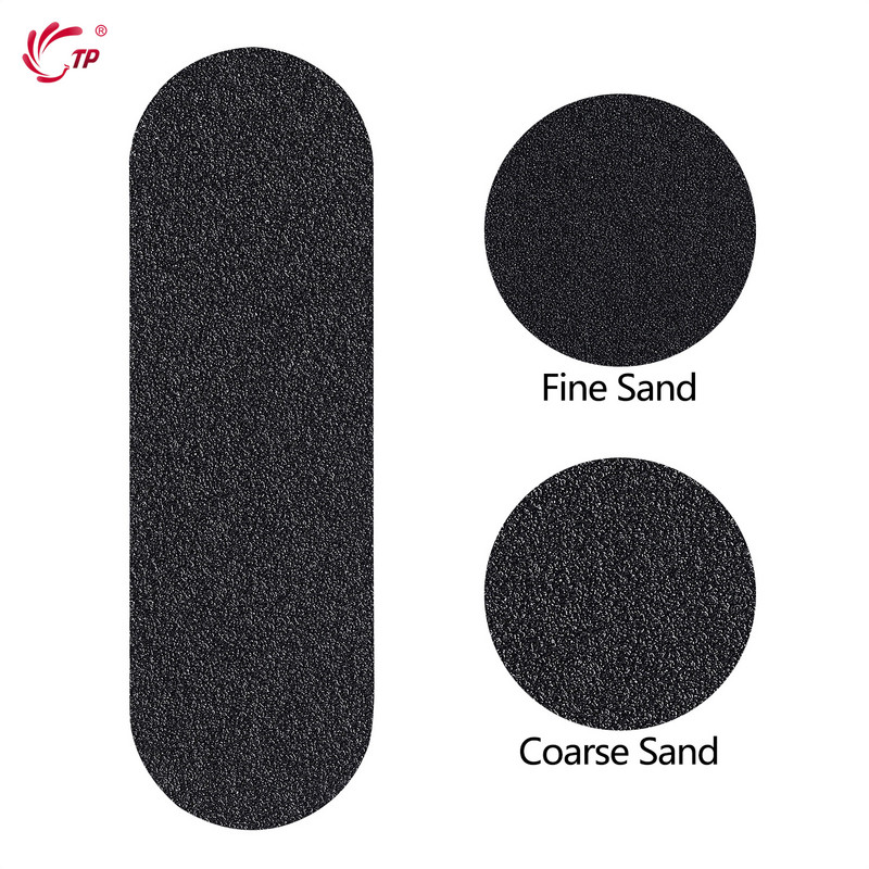 Pedikiūro Rasp File Callus Remover Pėdų dildės Pedikiūro pagalvėlės Nerūdijančio plieno rankenos duslintuvas pėdų priežiūros priemonėms Keičiamas švitrinis popierius