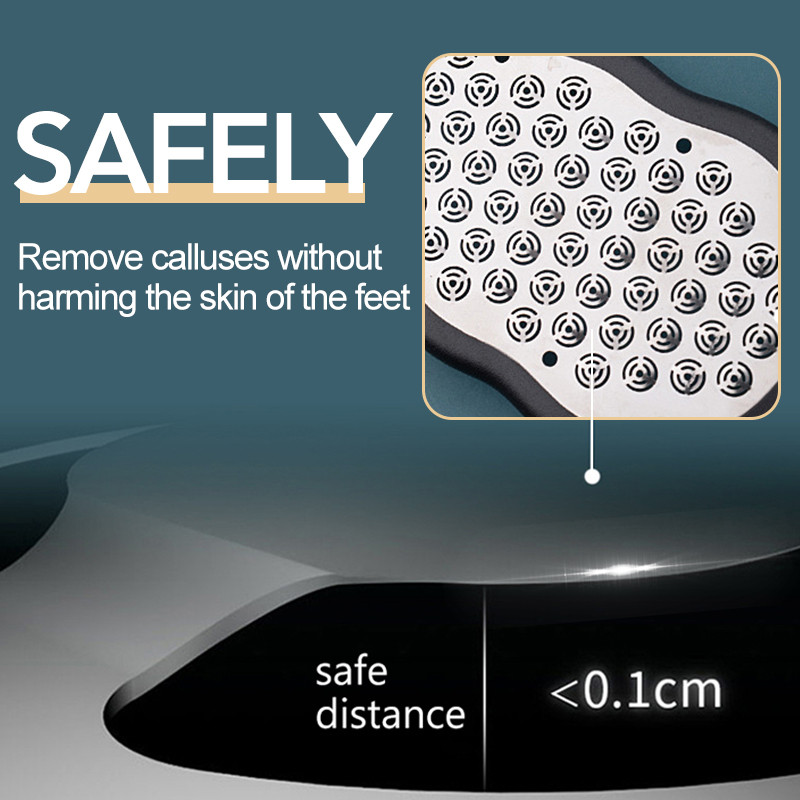 1 kom. 304 nehrđajući čelik, sredstvo za uklanjanje žuljeva, pedikura, turpija za stopala, strugalo, ribanje, prijenosna višenamjenska turpija za stopala, alati za njegu stopala