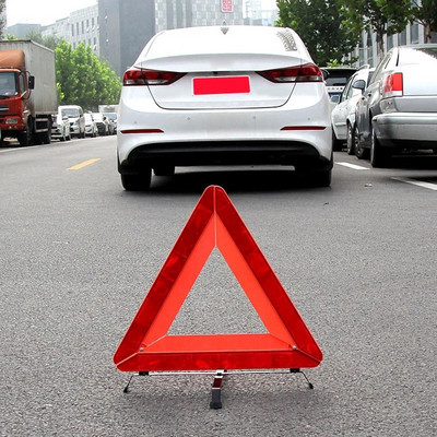 NOVI Sklopivi reflektirajući tronožac za automobil, upozorenje na kvar u nuždi, trokut, noćno upozorenje o sigurnosti na cesti, reflektirajući dodaci za stativ