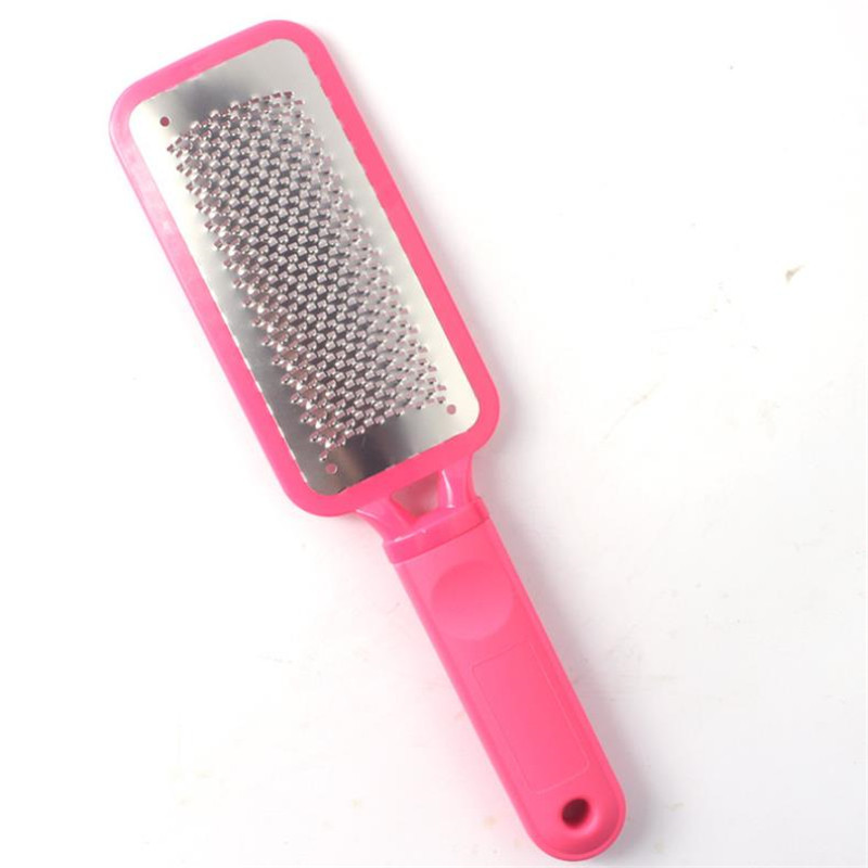 1vnt profesionali dvipusė pėdų dildė kulnų trintuvė pėdoms pedikiūro rasp Remover metalo šveitiklis manikiūro nagų įrankiai 40#410