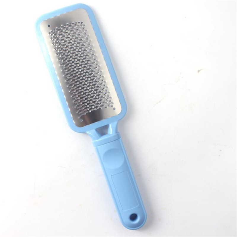 1vnt profesionali dvipusė pėdų dildė kulnų trintuvė pėdoms pedikiūro rasp Remover metalo šveitiklis manikiūro nagų įrankiai 40#410