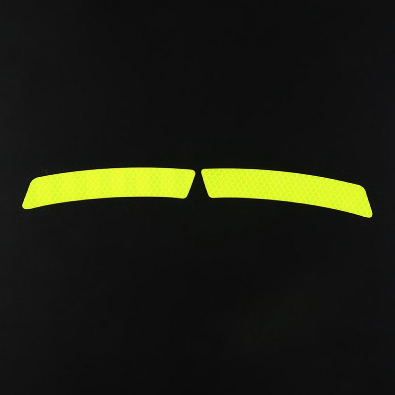 2 bucăți reflectorizante pentru marginea ușii mașinii benzi de protecție anti-coliziune Autocolante de avertizare DIY accesorii pentru decorarea mașinii pentru mașini și motociclete