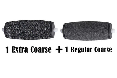 2/4/6/8/9Pcs Pedi Replacement Rollers Heads Punjenje, 3 grube razine uključuje Extra Rough Hard，Alat za njegu stopala Sredstvo za uklanjanje tvrde kože