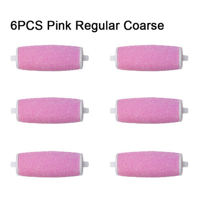 2/4/6/8/9Pcs Pedi Replacement Rollers Heads Punjenje, 3 grube razine uključuje Extra Rough Hard，Alat za njegu stopala Sredstvo za uklanjanje tvrde kože