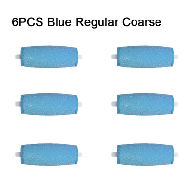 2/4/6/8/9Pcs Pedi Replacement Rollers Heads Punjenje, 3 grube razine uključuje Extra Rough Hard，Alat za njegu stopala Sredstvo za uklanjanje tvrde kože