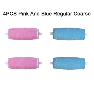 2/4/6/8/9Pcs Pedi Replacement Rollers Heads Punjenje, 3 grube razine uključuje Extra Rough Hard，Alat za njegu stopala Sredstvo za uklanjanje tvrde kože