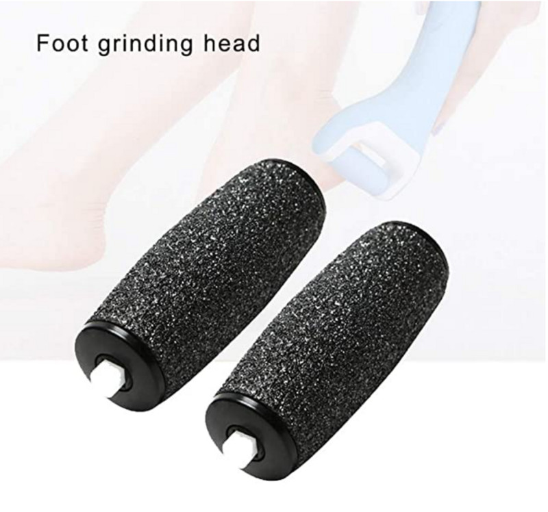 2/4/6/8/9Pcs Pedi Replacement Rollers Heads Punjenje, 3 grube razine uključuje Extra Rough Hard，Alat za njegu stopala Sredstvo za uklanjanje tvrde kože