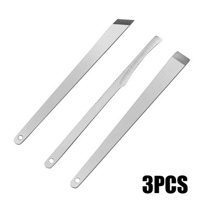 3/5PC Ieaugušu nagu griešanas manikīra rīki Kāju nagu skrāpējamās pēdas nagu kutikulas stumšanas nažu komplekts atmirušās ādas noņemšanas vīles pēdu kopšana