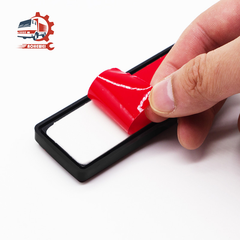 AOHEWEI 3vnt Atšvaitai Stačiakampio ženklo Signalo Galinė padėtis Automobilių vežėjams Tvora Vartų stulpas Dviračio Šoninis Saugumas Atšvaitas