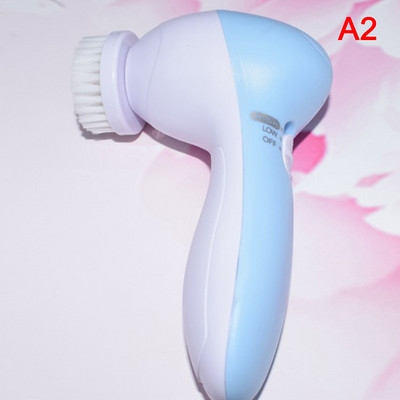 5 viename veido valymo šepetėlis Silikoninis veido šepetėlis Elektrinis prausiklis Veido mašina Veido šepetėlis Veido valymo šepetėlis Veido prausiklis Naujas