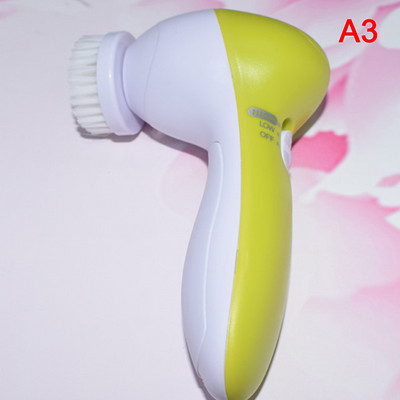 5 viename veido valymo šepetėlis Silikoninis veido šepetėlis Elektrinis prausiklis Veido mašina Veido šepetėlis Veido valymo šepetėlis Veido prausiklis Naujas