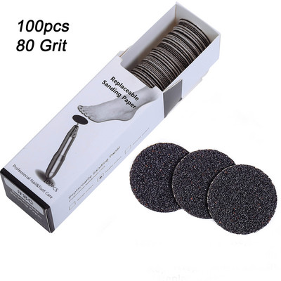 Pakaitinis pėdų dildelių rinkinys Šlifavimo popierius Vilna poliravimo pėdų priežiūra Rasp Disk Shaft Elektriniai nagų grąžtai Pedikiūro įrankių rinkiniai