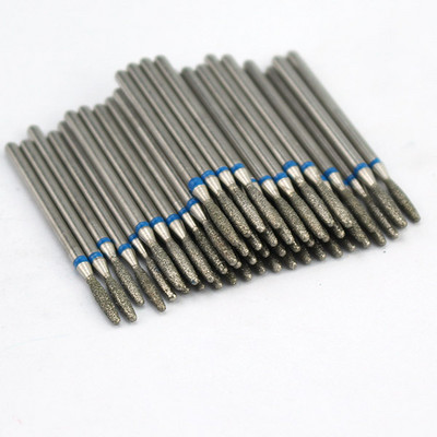 50 vnt Deimantinių nagų grąžtų rinkinys Frezavimo pjaustytuvai elektriniam manikiūro mašinai Gelinis lakavimas Pašalinti įdubimą Nagų dailės įrankiai Priedai