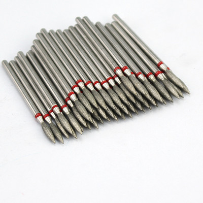 50 vnt Deimantinių nagų grąžtų rinkinys Frezavimo pjaustytuvai elektriniam manikiūro mašinai Gelinis lakavimas Pašalinti įdubimą Nagų dailės įrankiai Priedai