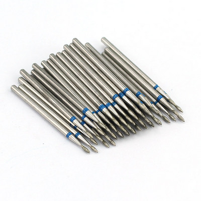 50 vnt Deimantinių nagų grąžtų rinkinys Frezavimo pjaustytuvai elektriniam manikiūro mašinai Gelinis lakavimas Pašalinti įdubimą Nagų dailės įrankiai Priedai