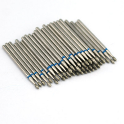 50 vnt Deimantinių nagų grąžtų rinkinys Frezavimo pjaustytuvai elektriniam manikiūro mašinai Gelinis lakavimas Pašalinti įdubimą Nagų dailės įrankiai Priedai